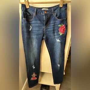 Encore Embroidered Jeans